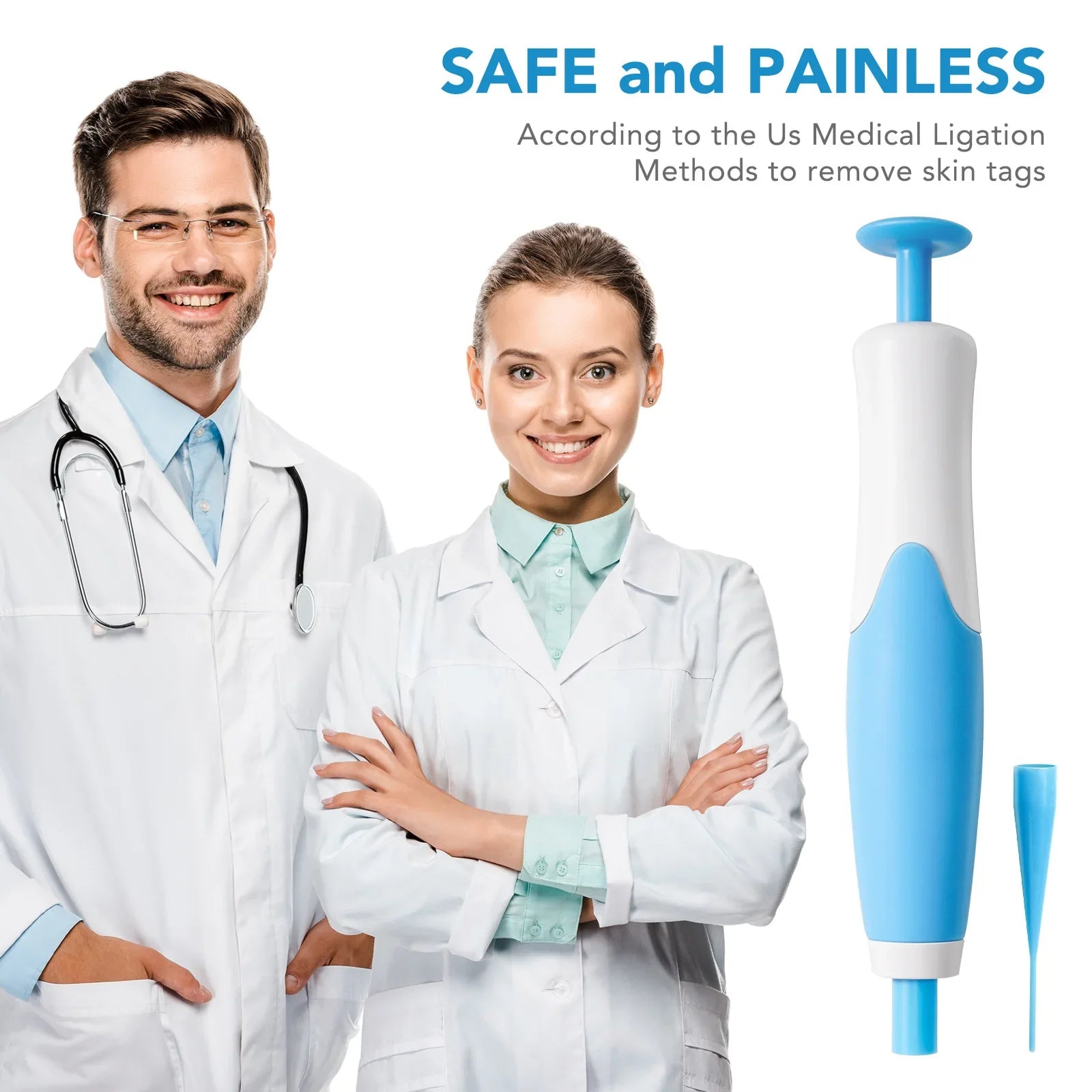 Painless Wart & Skin Tag Remover Pen Kit – Dual Head