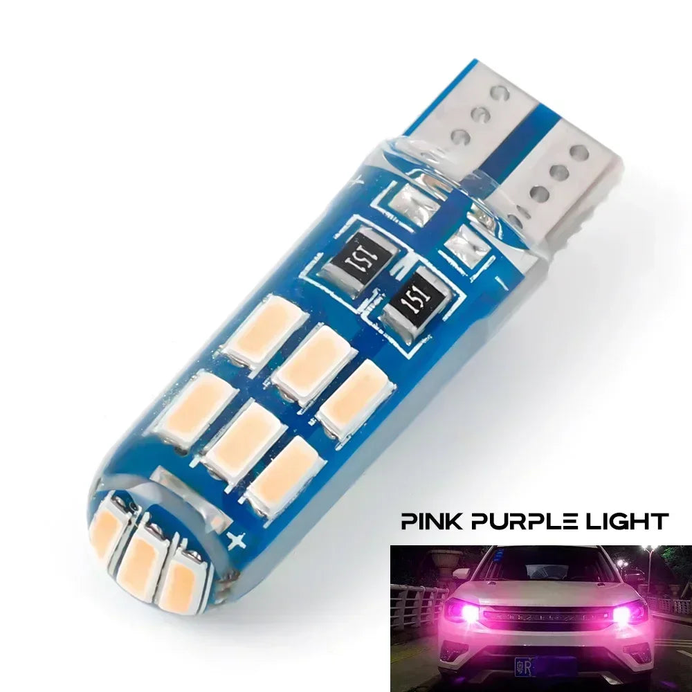 T10 W5W Car LED Signal Bulbs – 6000K White, Pack of 2 or 4