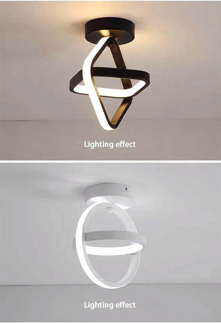 LED Strip Aisle Ceiling Light – Modern Minimalist Corridor, Balcony & Staircase Lamp