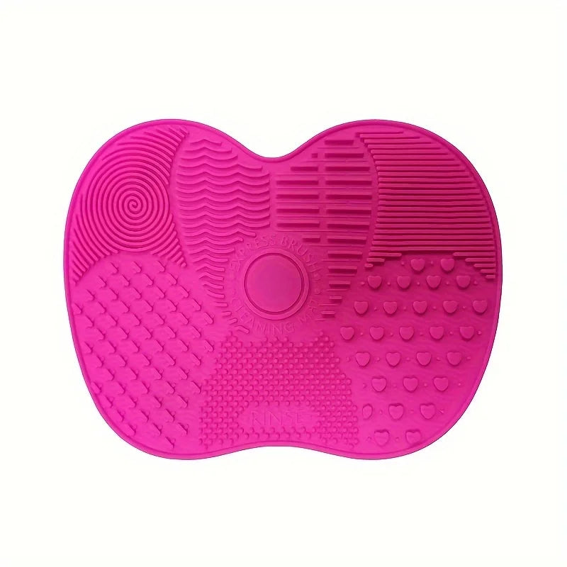 Silicone Makeup Brush Cleaning Pad with Suction Cup