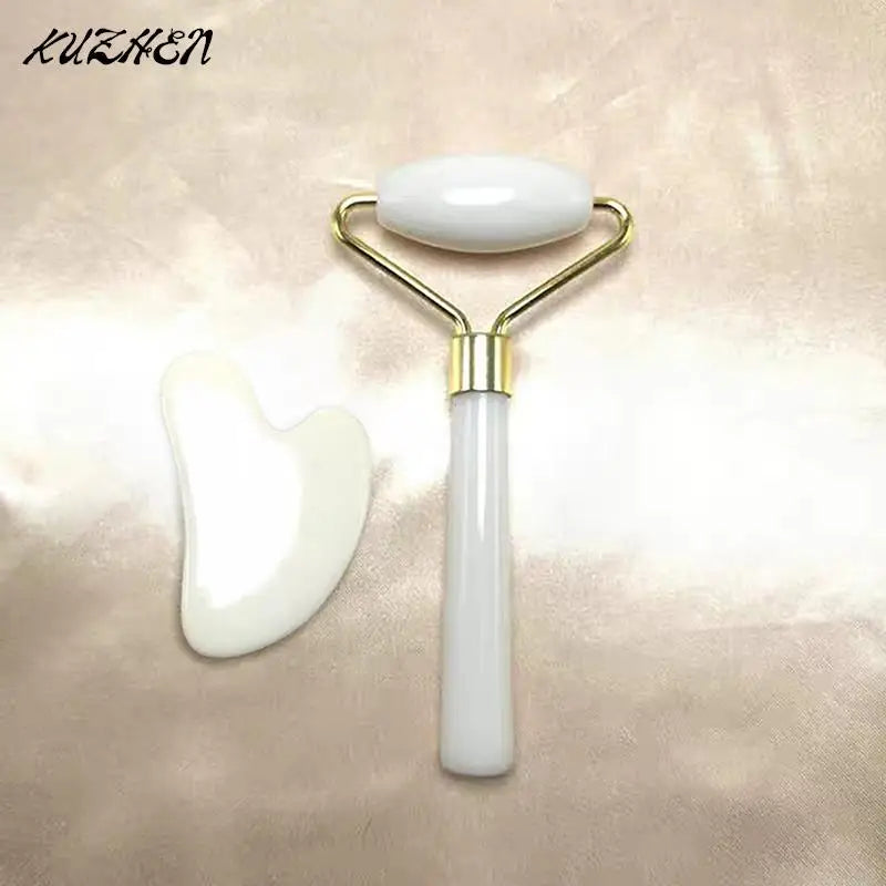 Facial Roller & Gua Sha Scraper – Lifting & Slimming Massager