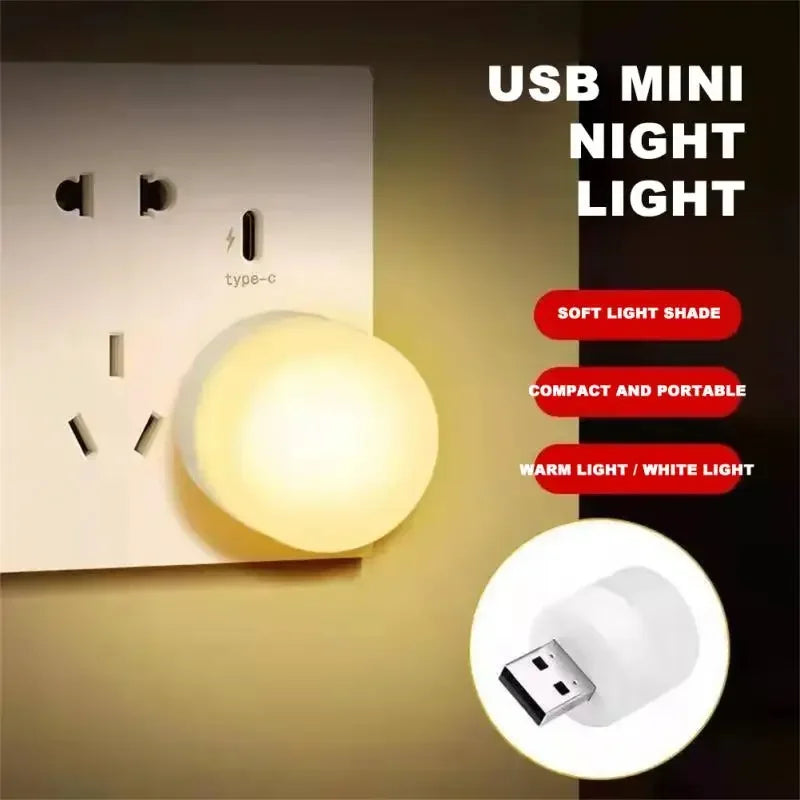Mini USB LED Light – Portable Eye Protection Reading & Car Bulb Lamp