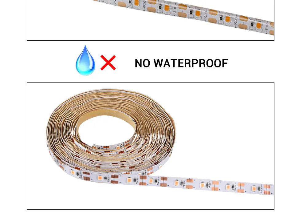 USB LED Grow Light Strip – Full Spectrum Plant Light 2m/3m for Vegetables & Seedlings