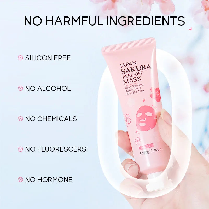 Sakura 24K Gold Blackhead Peel-Off Face Mask 50g – Deep Cleansing