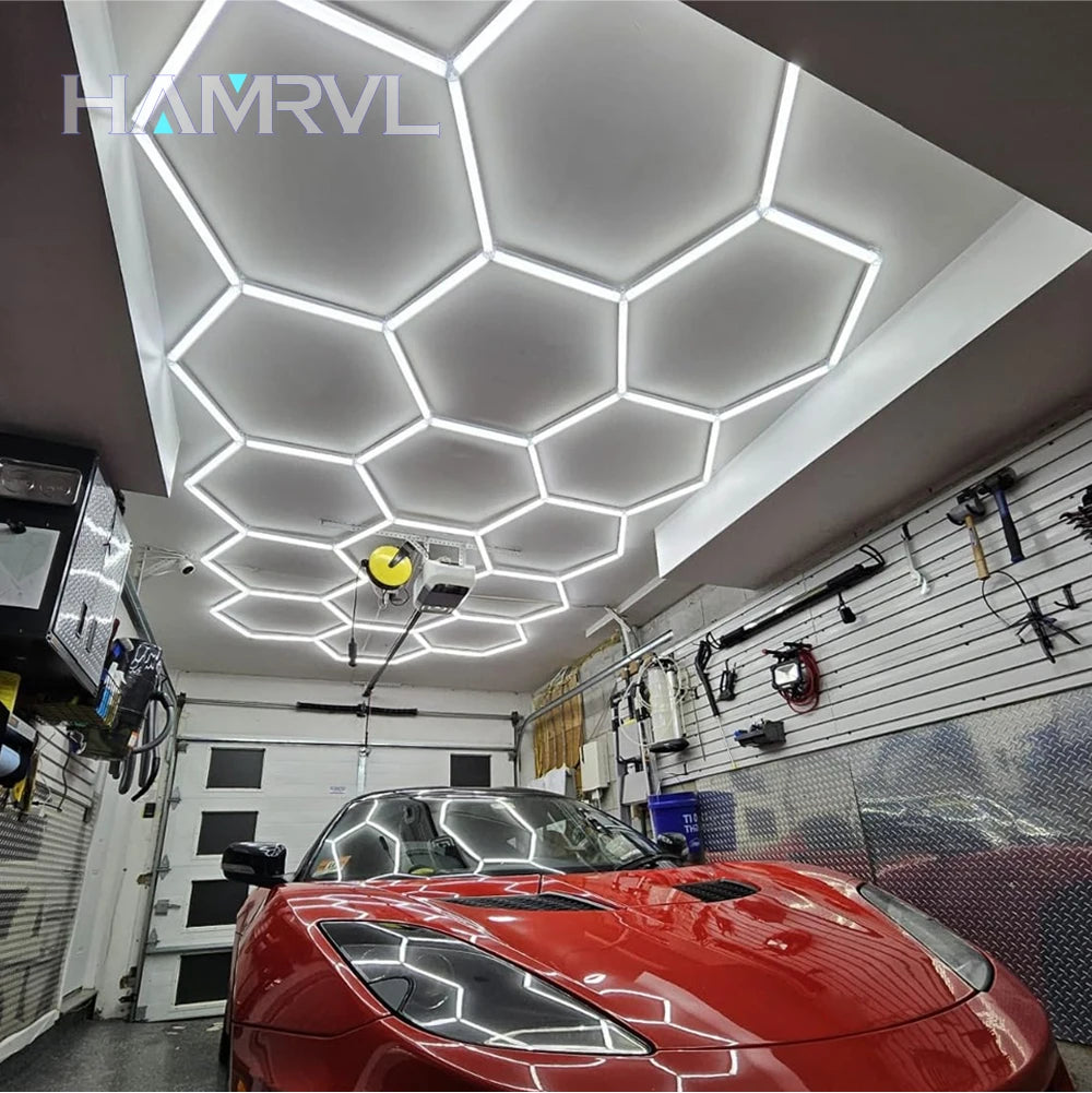 Hexagon LED Ceiling Light