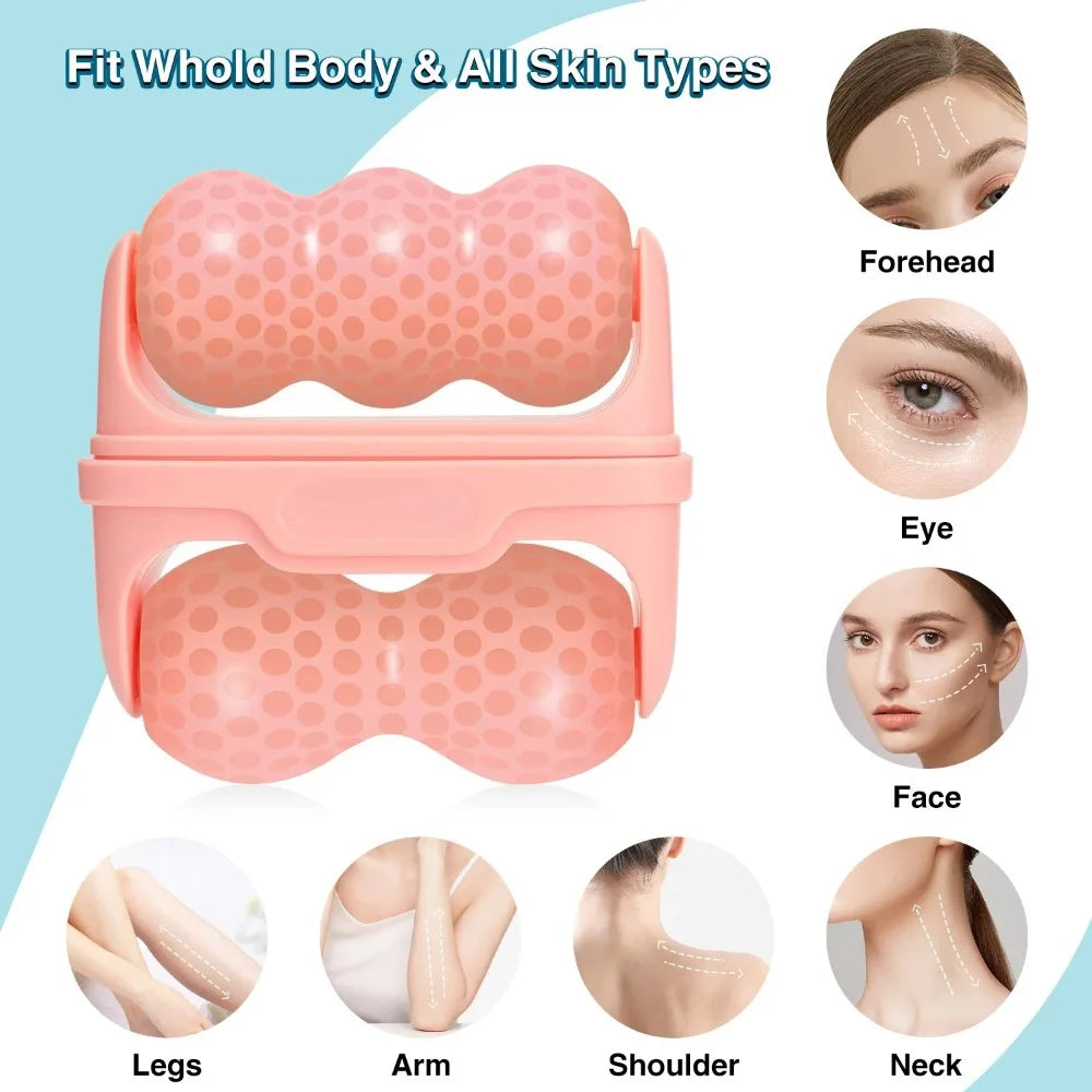 Double Head Ice Roller – Face & Eye Puffiness Relief