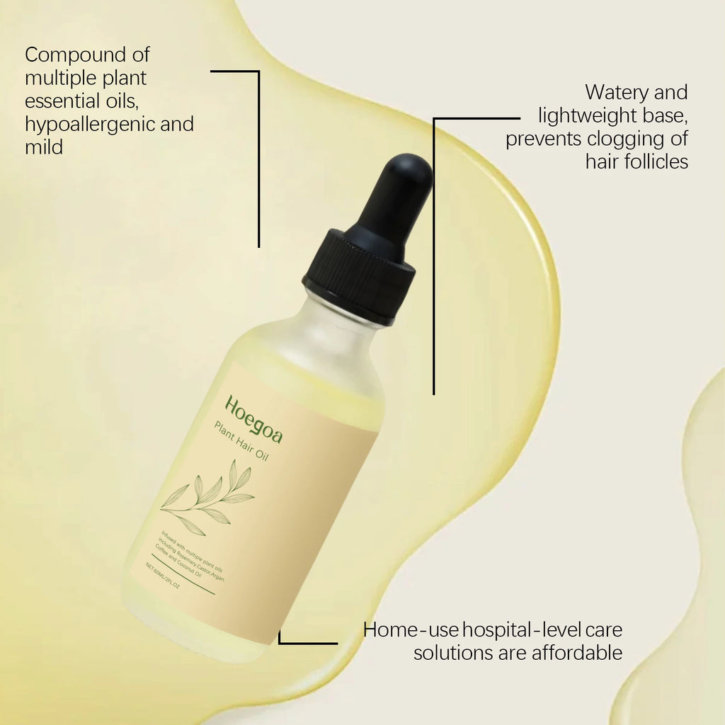 Natural Vegan Hair Growth Oil – Nourishing Treatment for Dry & Damaged Hair