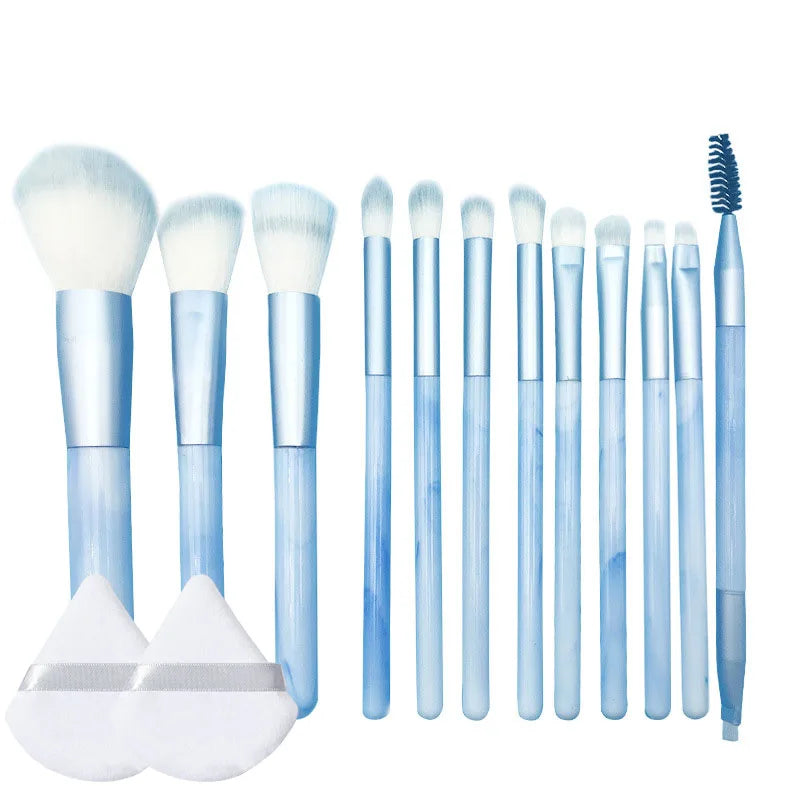10/14pc Makeup Brush Set – Super Soft Eyeshadow & Foundation Brushes
