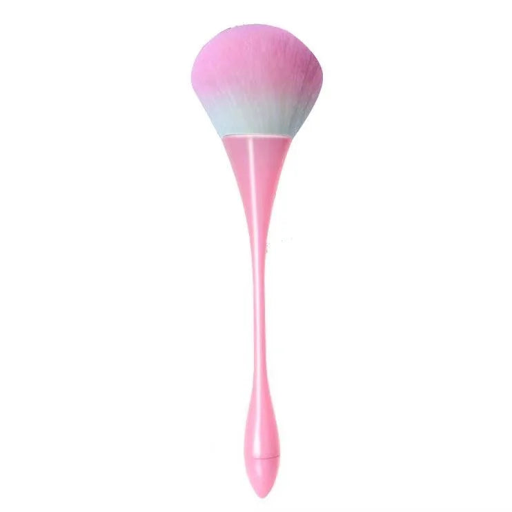 Fluffy Nail Dust Cleaning Brush – Soft Glitter Powder Brush
