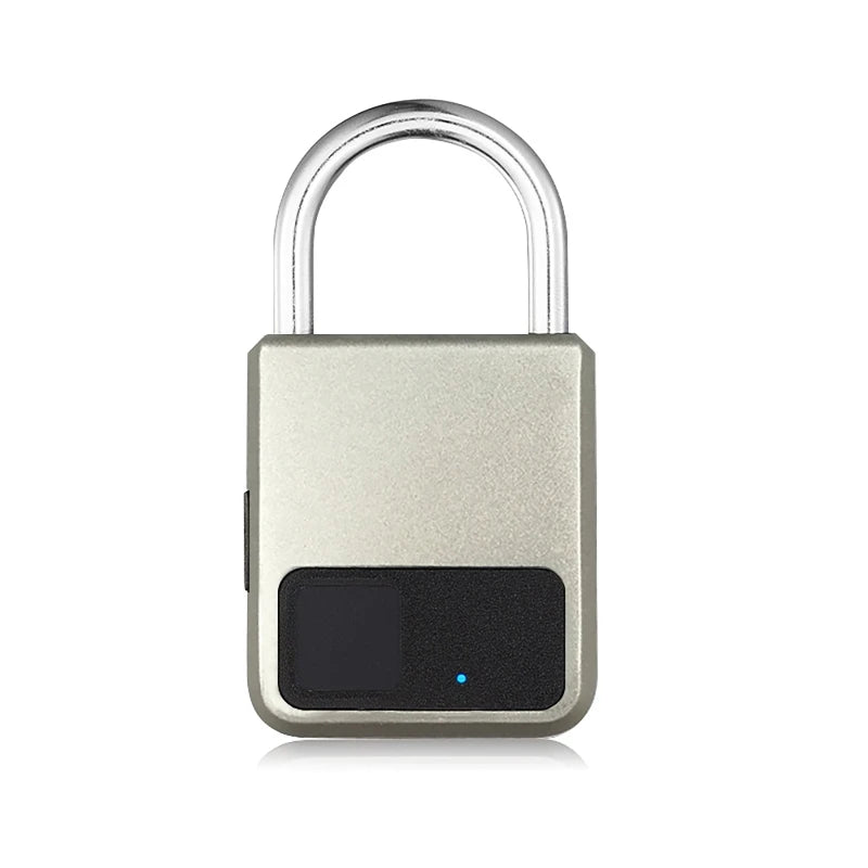 Tuya Smart Fingerprint Padlock - 20 Prints, USB Rechargeable