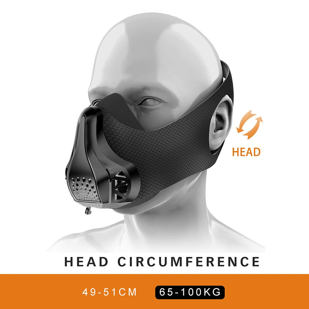 High Altitude Training Mask - 48 Breathing Levels for Gym & Cardio