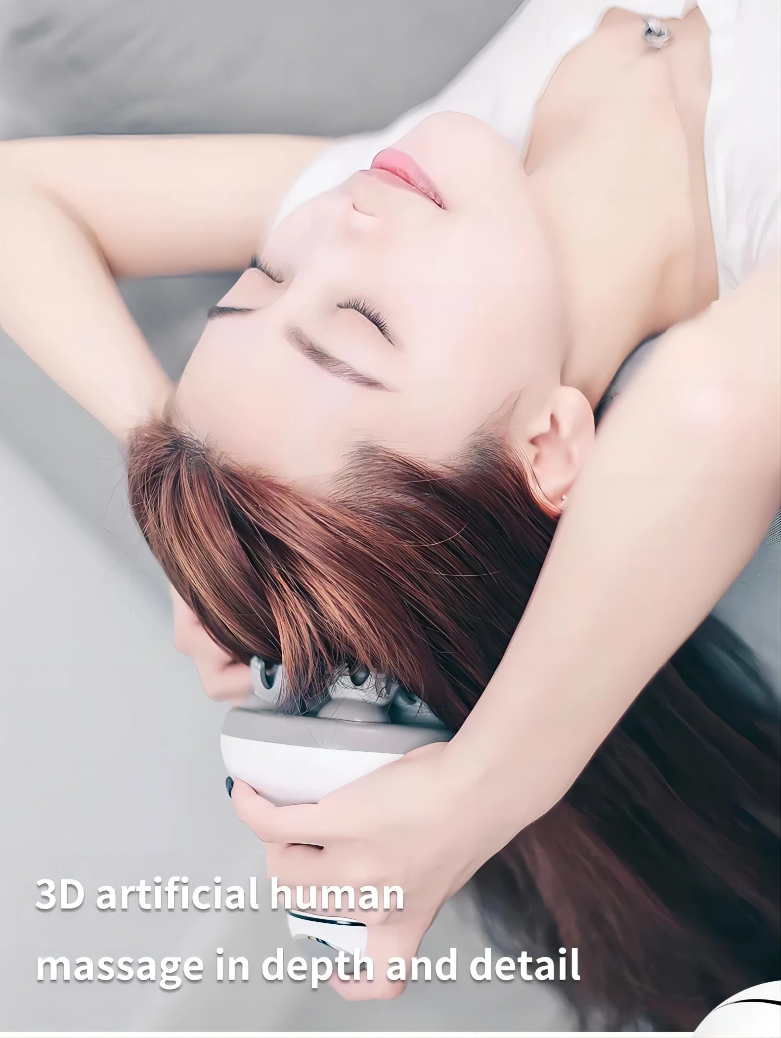 Cordless Scalp Massager – 4 Interchangeable Heads, Hair Growth