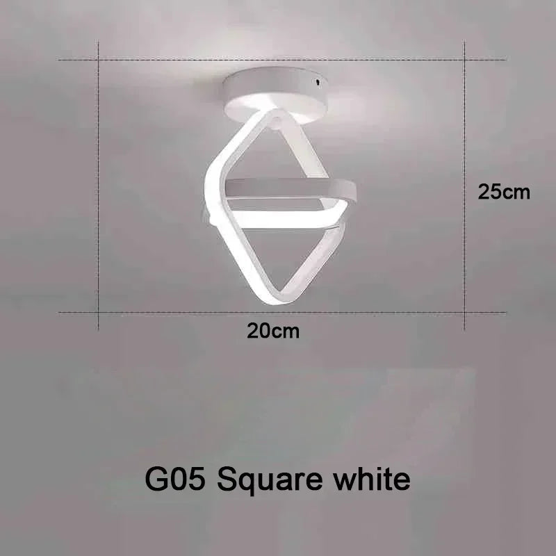 LED Strip Aisle Ceiling Light – Modern Minimalist Corridor, Balcony & Staircase Lamp