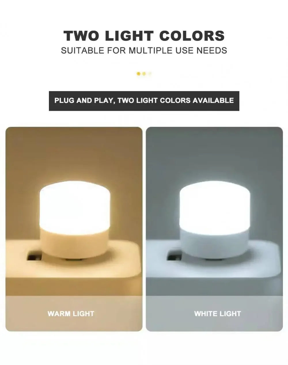 Mini USB LED Light – Portable Eye Protection Reading & Car Bulb Lamp