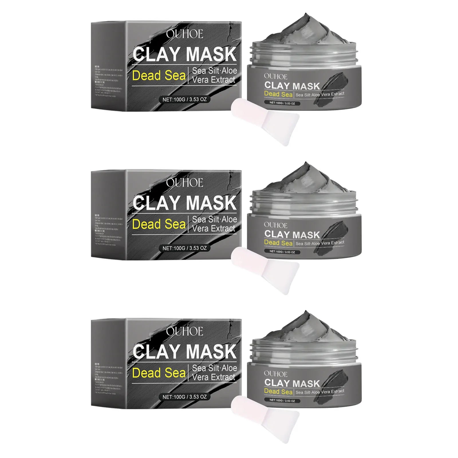 Dead Sea Mud Deep Cleansing Face Mask – Brightening, Hydrating & Acne Remover