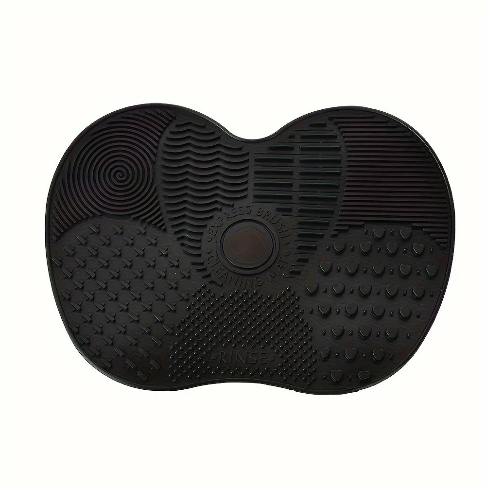 Silicone Makeup Brush Cleaning Pad with Suction Cup