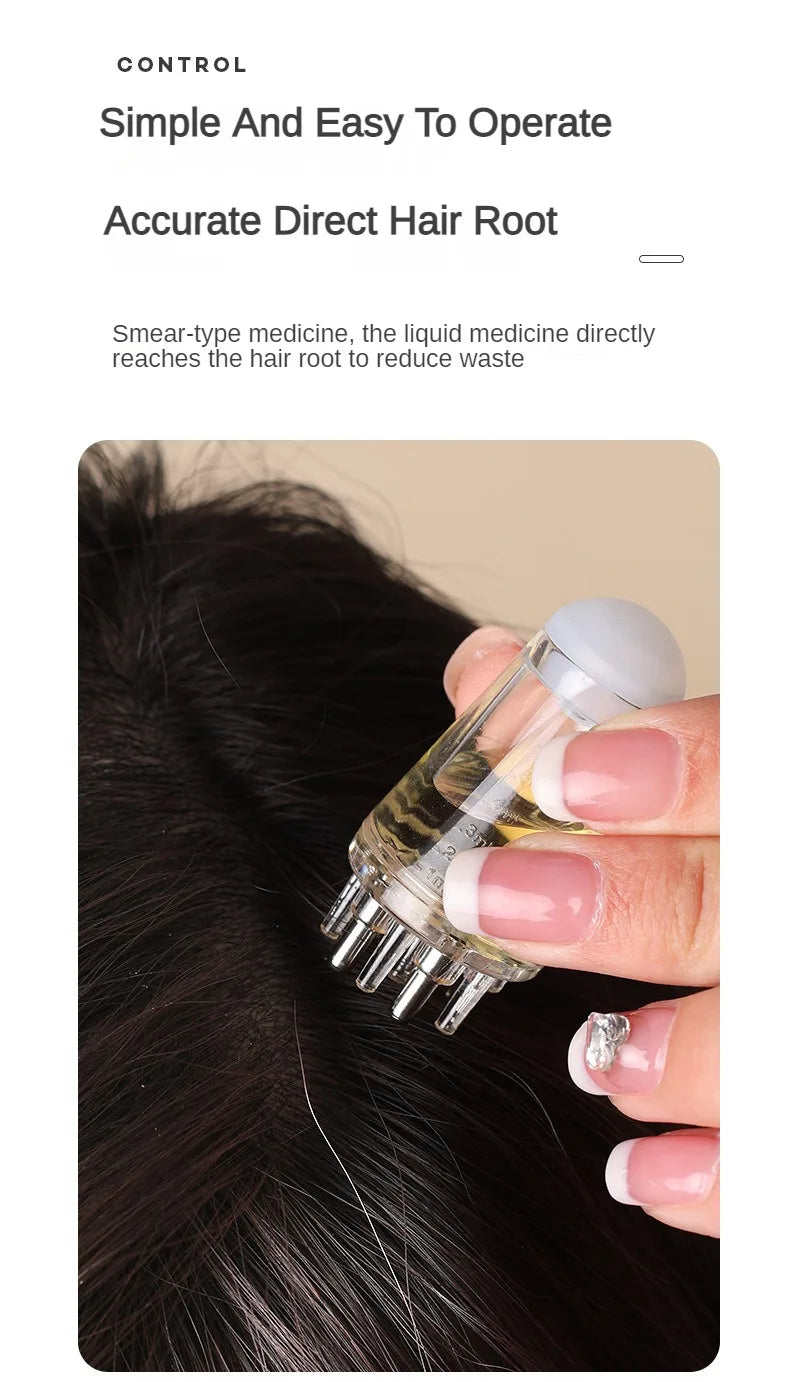 Scalp Applicator Comb – For Minoxidil & Hair Growth Serums