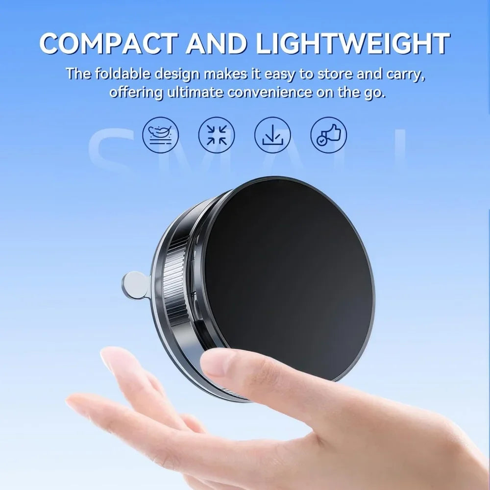 360° Magnetic Car Phone Holder - Suction Cup Mount