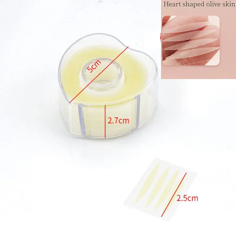 600pc Double Fold Eyelid Tape – Invisible Self-Adhesive Eye Lash Shadow Patch