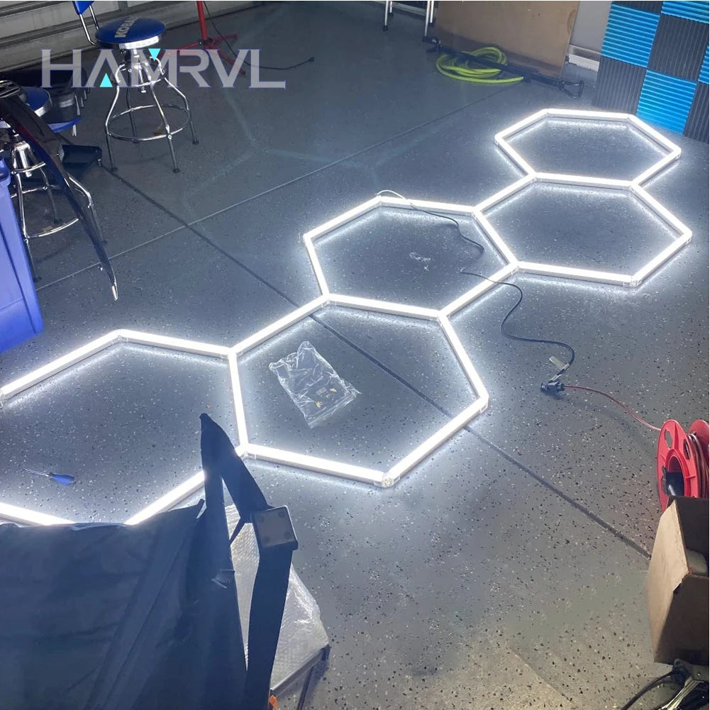 Hexagon LED Ceiling Light