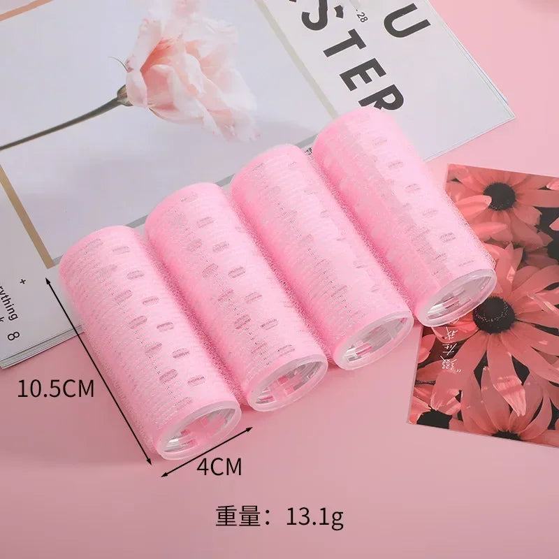 DIY Self-Adhesive Hair Rollers – Magic Styling Curlers for Women