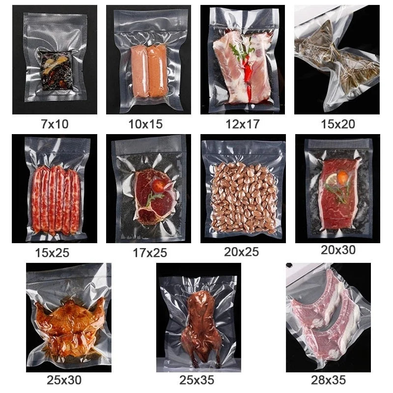 Food Vacuum Sealer Bags – BPA-Free Storage Roll (20cm x 500cm)