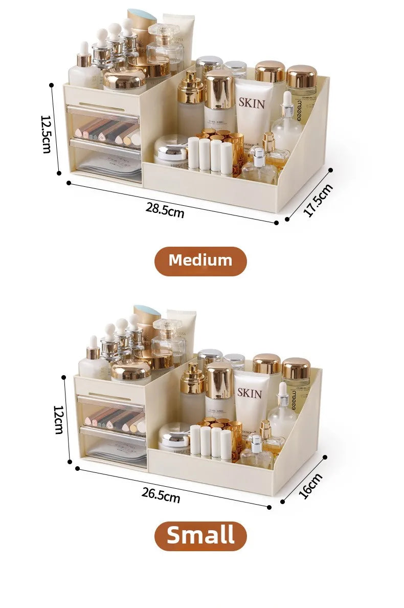 Transparent Drawer Makeup Organiser – Desktop Storage Box