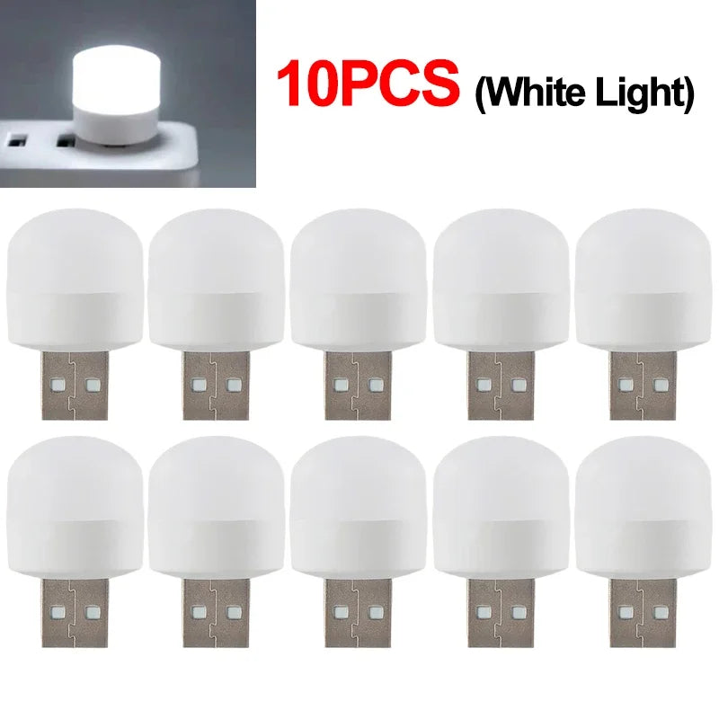 Mini USB LED Light – Portable Eye Protection Reading & Car Bulb Lamp