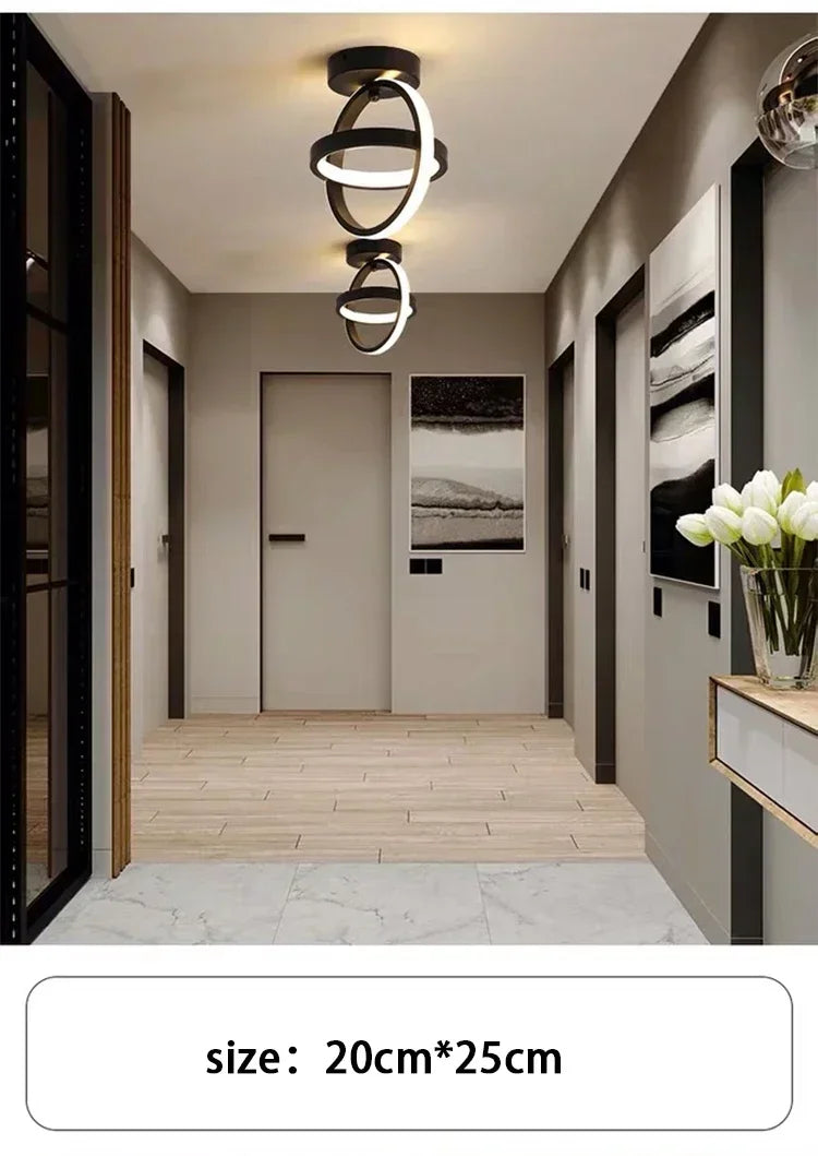 LED Strip Aisle Ceiling Light – Modern Minimalist Corridor, Balcony & Staircase Lamp