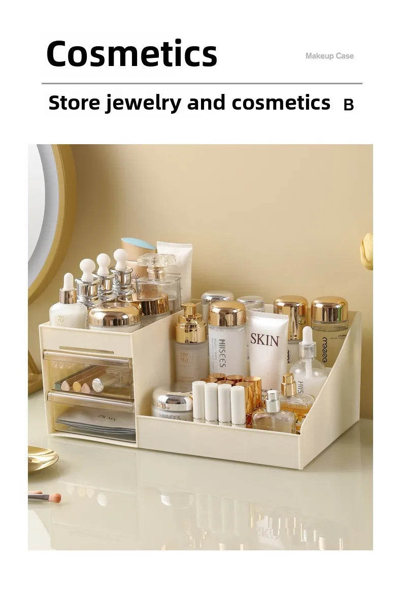 Transparent Drawer Makeup Organiser – Desktop Storage Box
