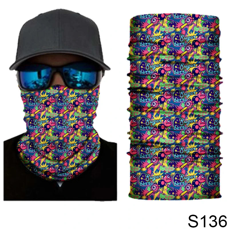 Breathable Cycling Face Mask & Neck Gaiter – Balaclava Snood
