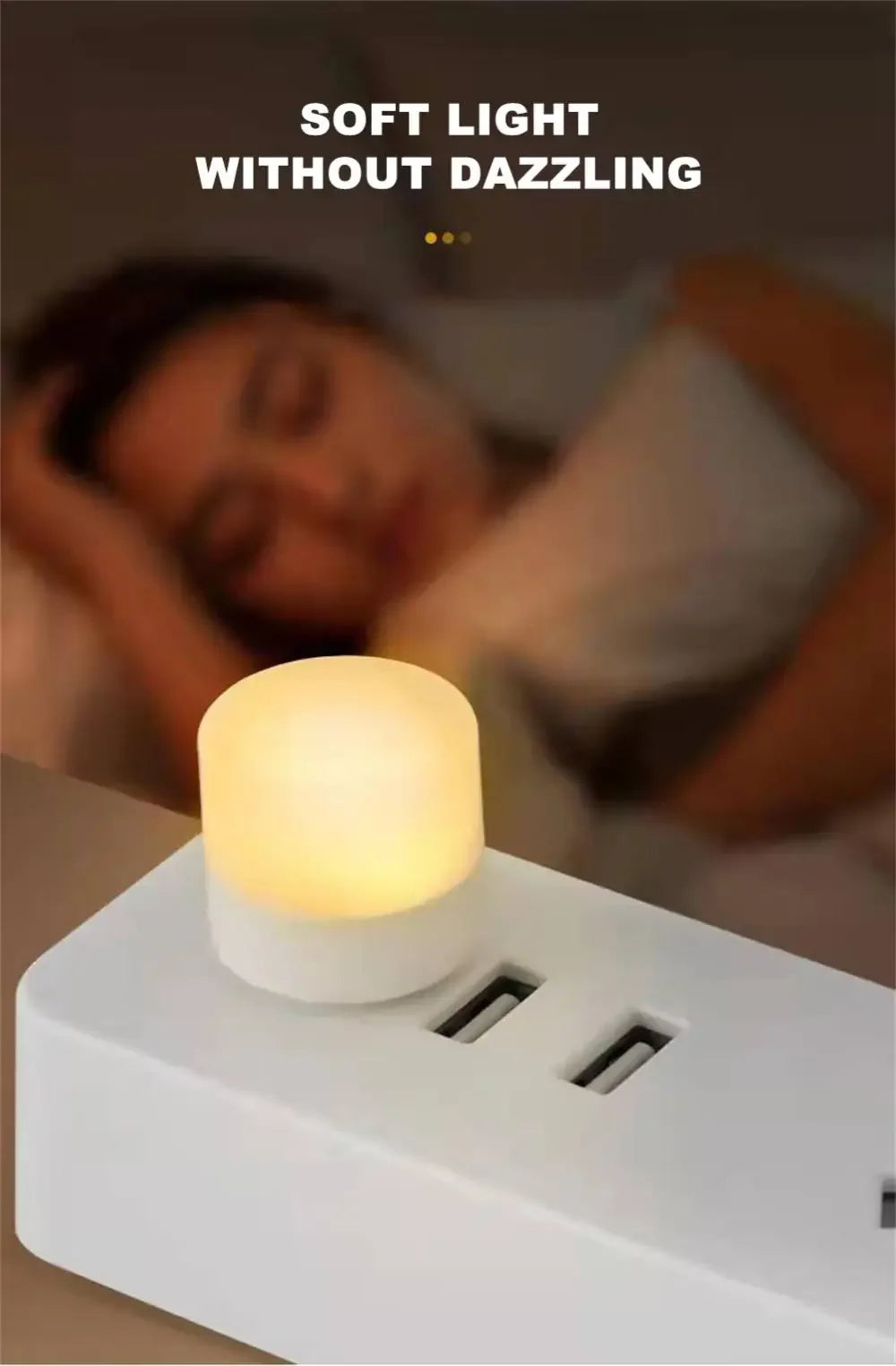 Mini USB LED Light – Portable Eye Protection Reading & Car Bulb Lamp