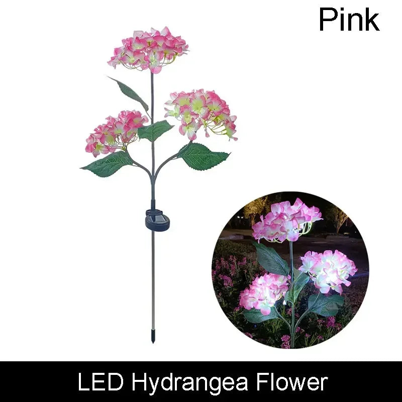 Solar Butterfly & Sunflower LED Garden Lawn Lamp – Colourful Landscape Light
