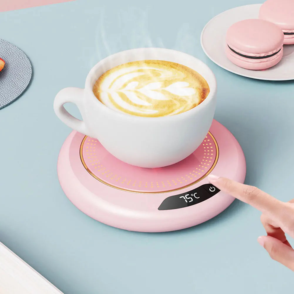 USB Coffee Mug Warmer – 3 Temperature Settings