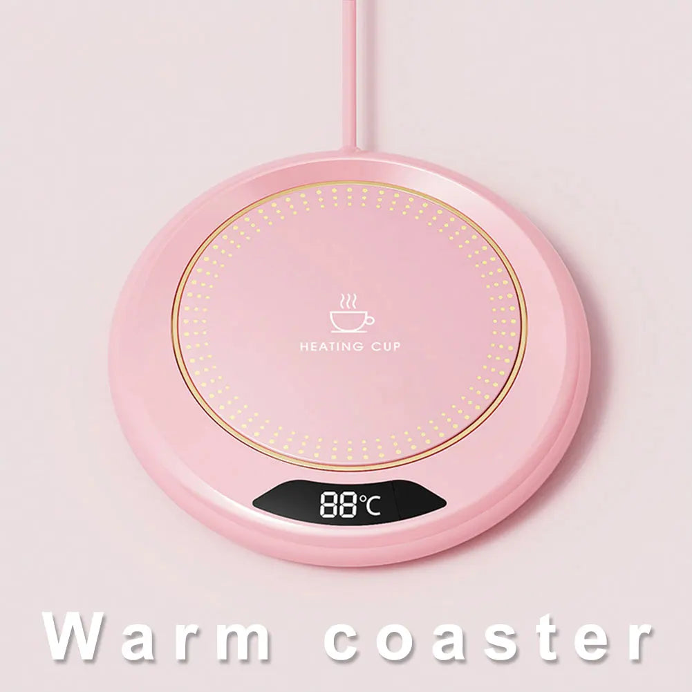 USB Coffee Mug Warmer – 3 Temperature Settings