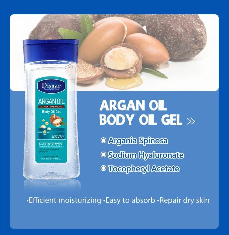 Aloe Vera Body Oil 200ml – Anti-Wrinkle & Moisturising