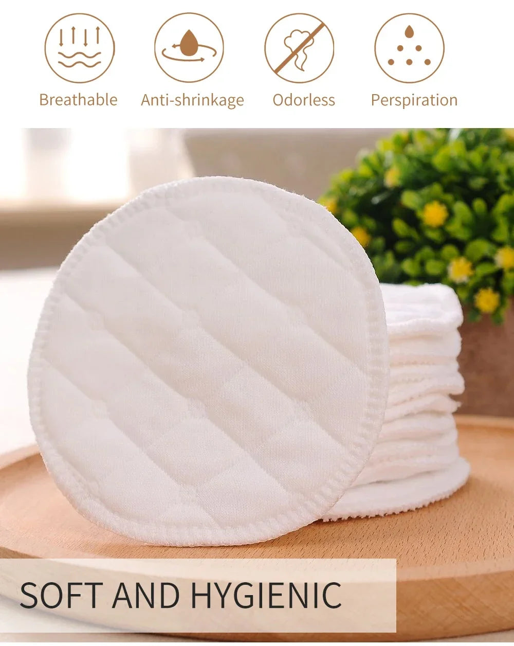 Reusable Bamboo Makeup Remover Pads – Washable Cotton Rounds