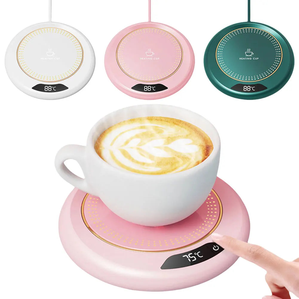 USB Coffee Mug Warmer – 3 Temperature Settings