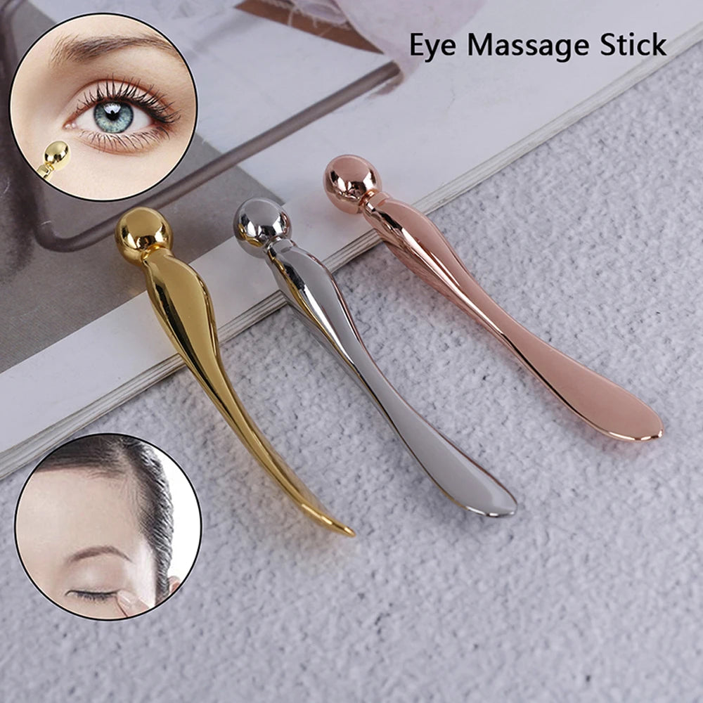 Sleep Eye Massager & Dark Circle Eye Cream Spoon Tool