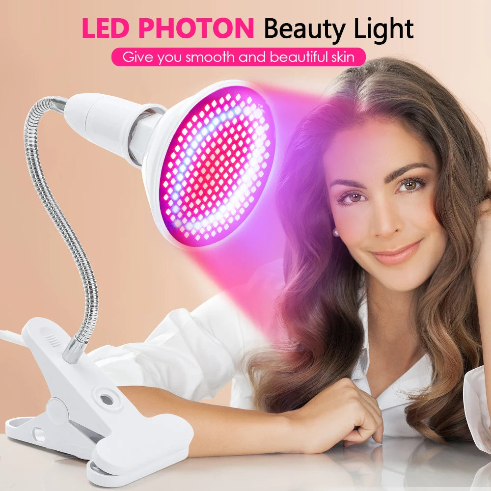 LED Red Light Photon Therapy Face Mask – Anti-Aging & Acne