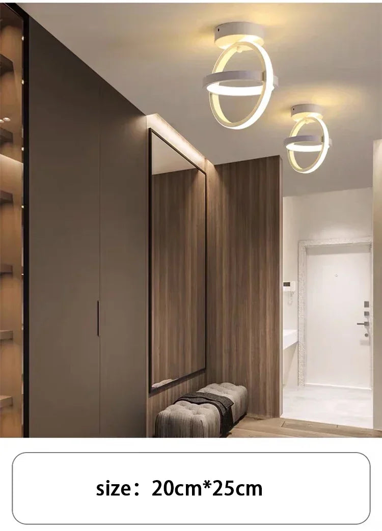 LED Strip Aisle Ceiling Light – Modern Minimalist Corridor, Balcony & Staircase Lamp