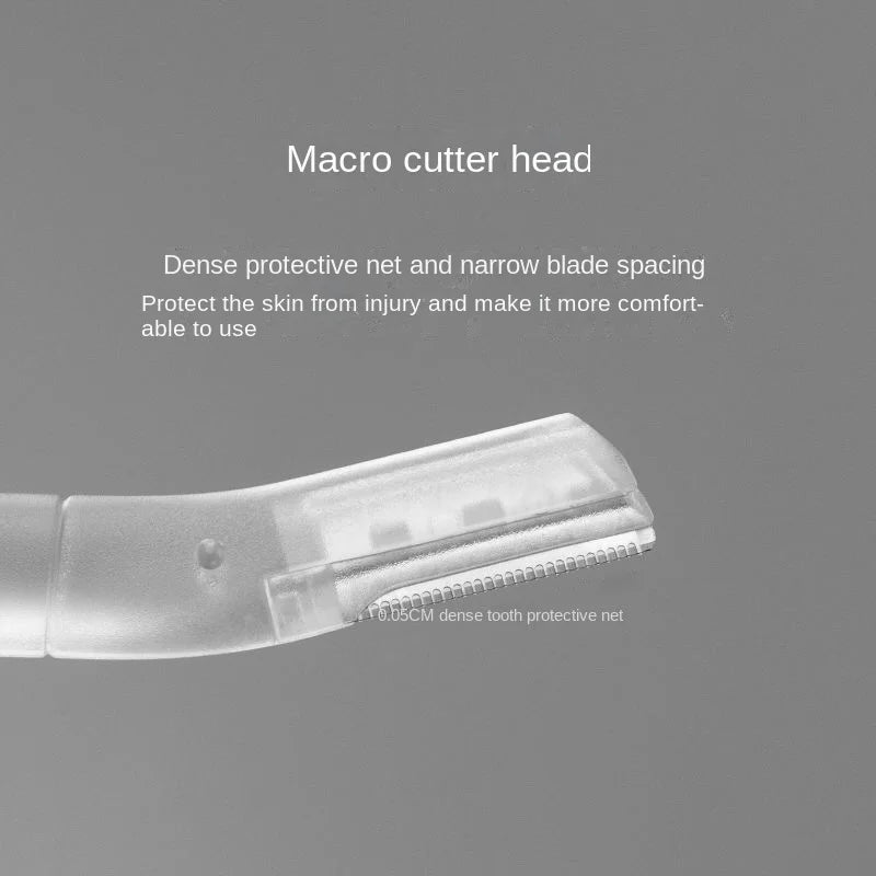 Eyebrow Razor & Trimming Knife – Safe Anti-Scratch Shaping Tool