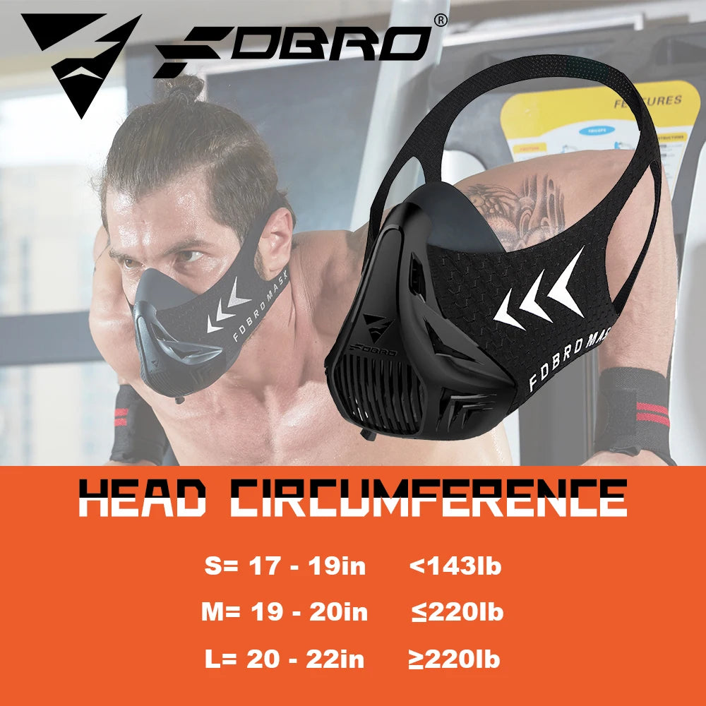 Running Elevation Training Mask - Boost Endurance & Cardio