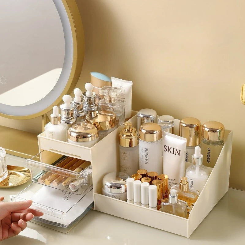 Transparent Drawer Makeup Organiser – Desktop Storage Box