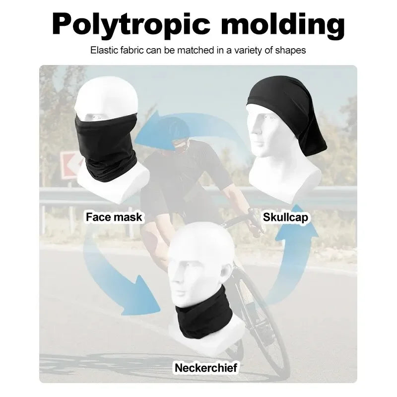 Ice Silk UV Face Scarf & Neck Gaiter – Summer Sports Mask