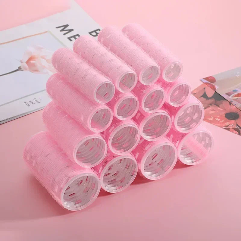 DIY Self-Adhesive Hair Rollers – Magic Styling Curlers for Women