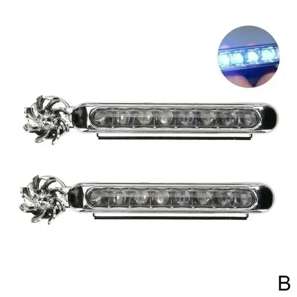 Wind-Powered Car LED Daytime Running Light – 8 LED DRL