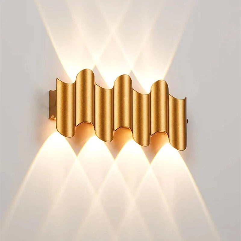 LED Outdoor Wall Light IP65 Waterproof – Porch, Garden & Indoor Bedroom Lamp