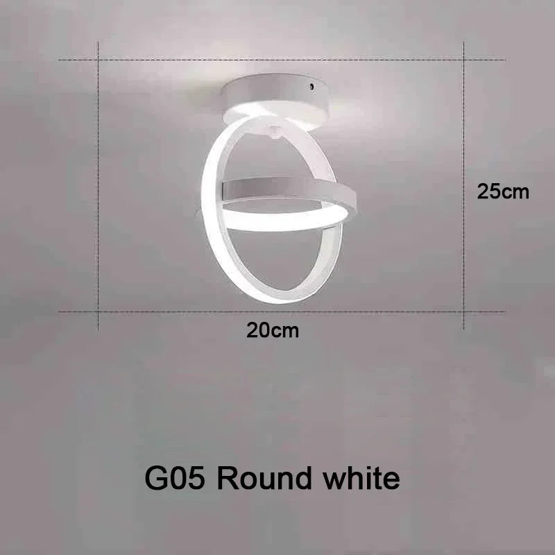 LED Strip Aisle Ceiling Light – Modern Minimalist Corridor, Balcony & Staircase Lamp