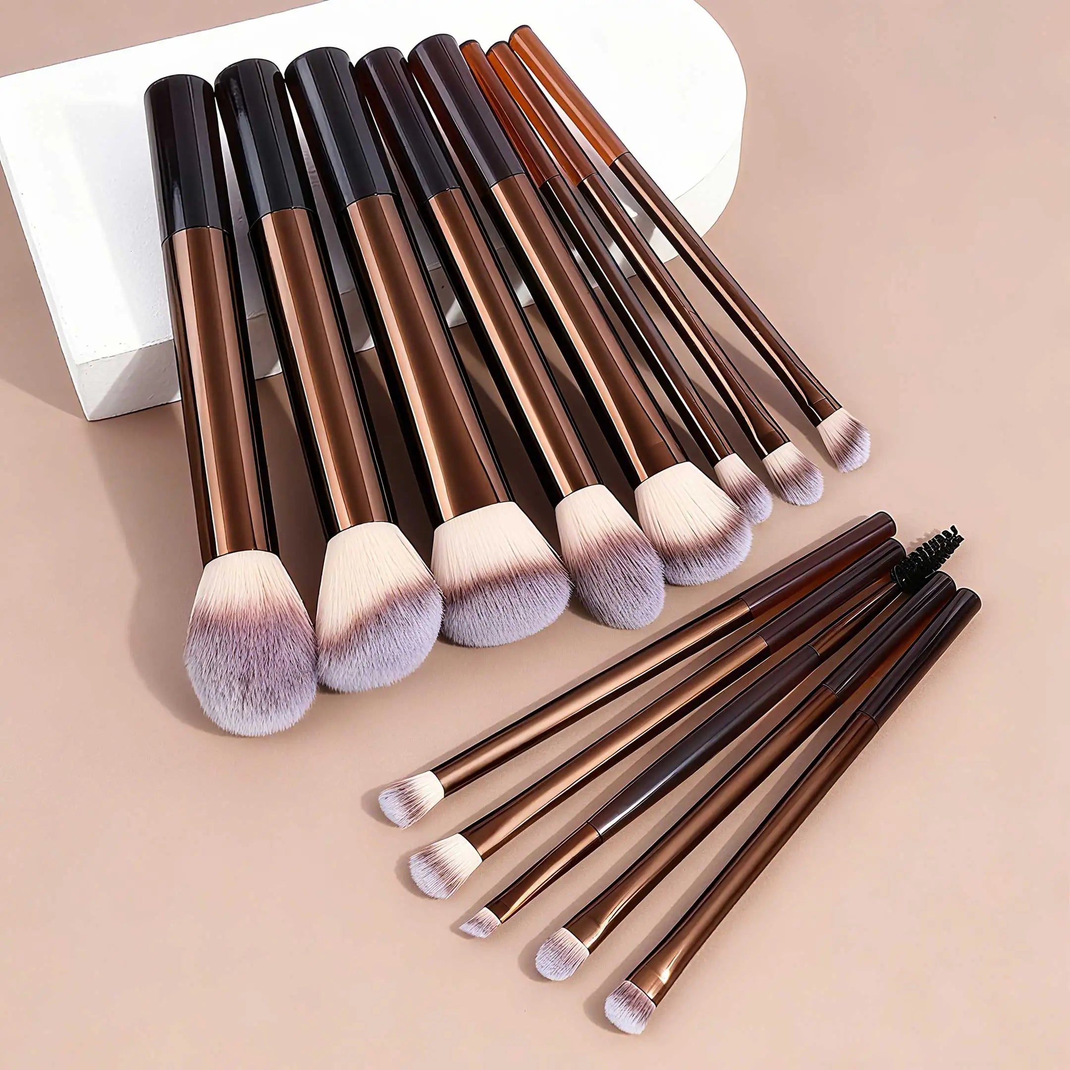13pc Makeup Brush Set – Foundation, Eyeshadow, Blush & More